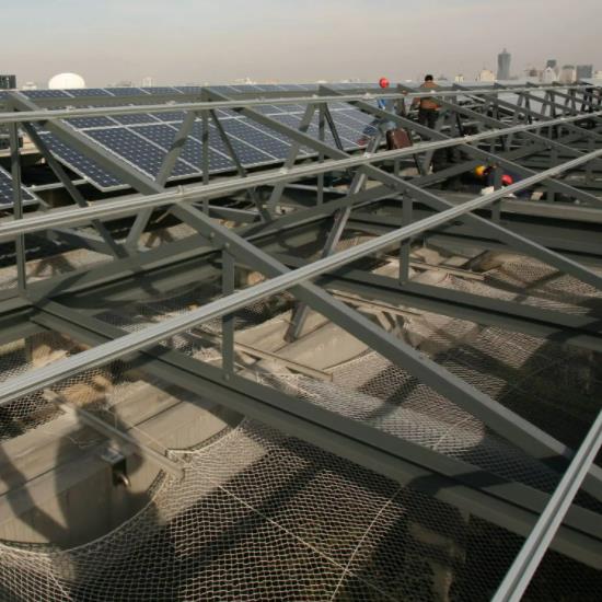 鍍鋅方管用于太陽能發(fā)電支架